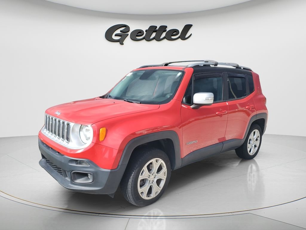 Used 2015 Red Jeep Limited image 1