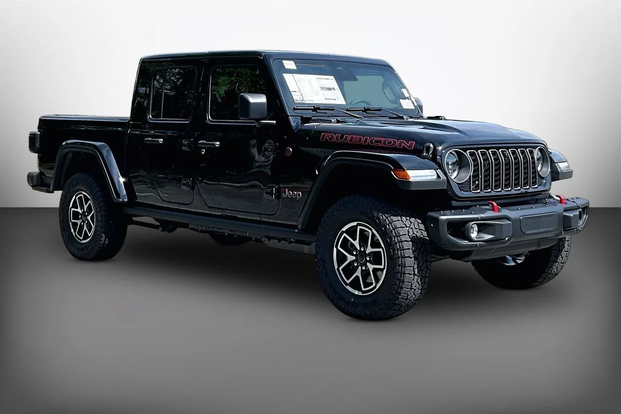 New 2026 Black Clear-Coat Exterior Paint Jeep Rubicon X image 1