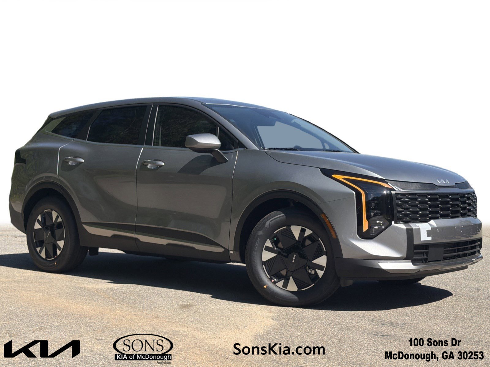 New 2026 Steel Gray Kia LX image 1