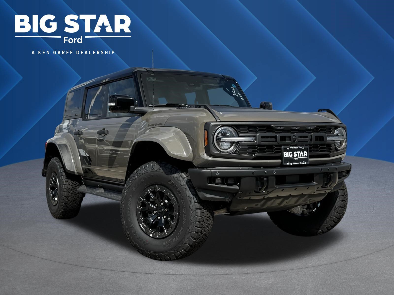 New 2026 Marsh Gray Ford Raptor image 1