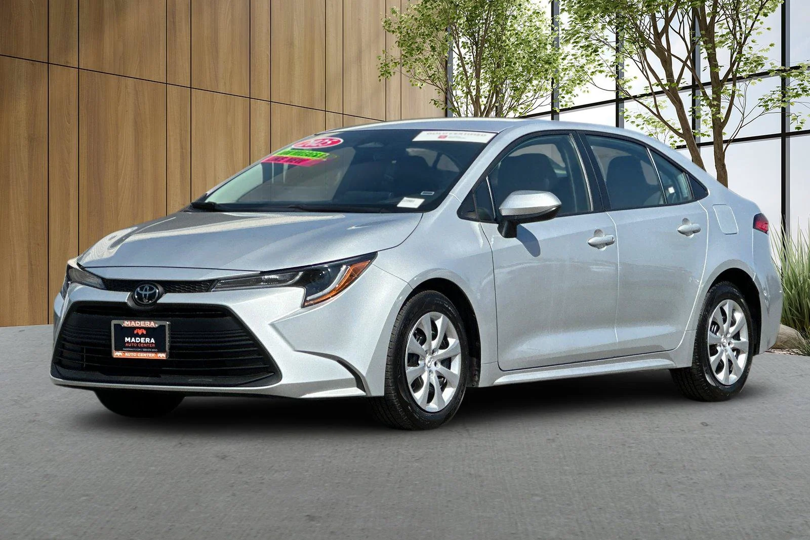 Certified Used 2025 Silver Toyota LE image 8