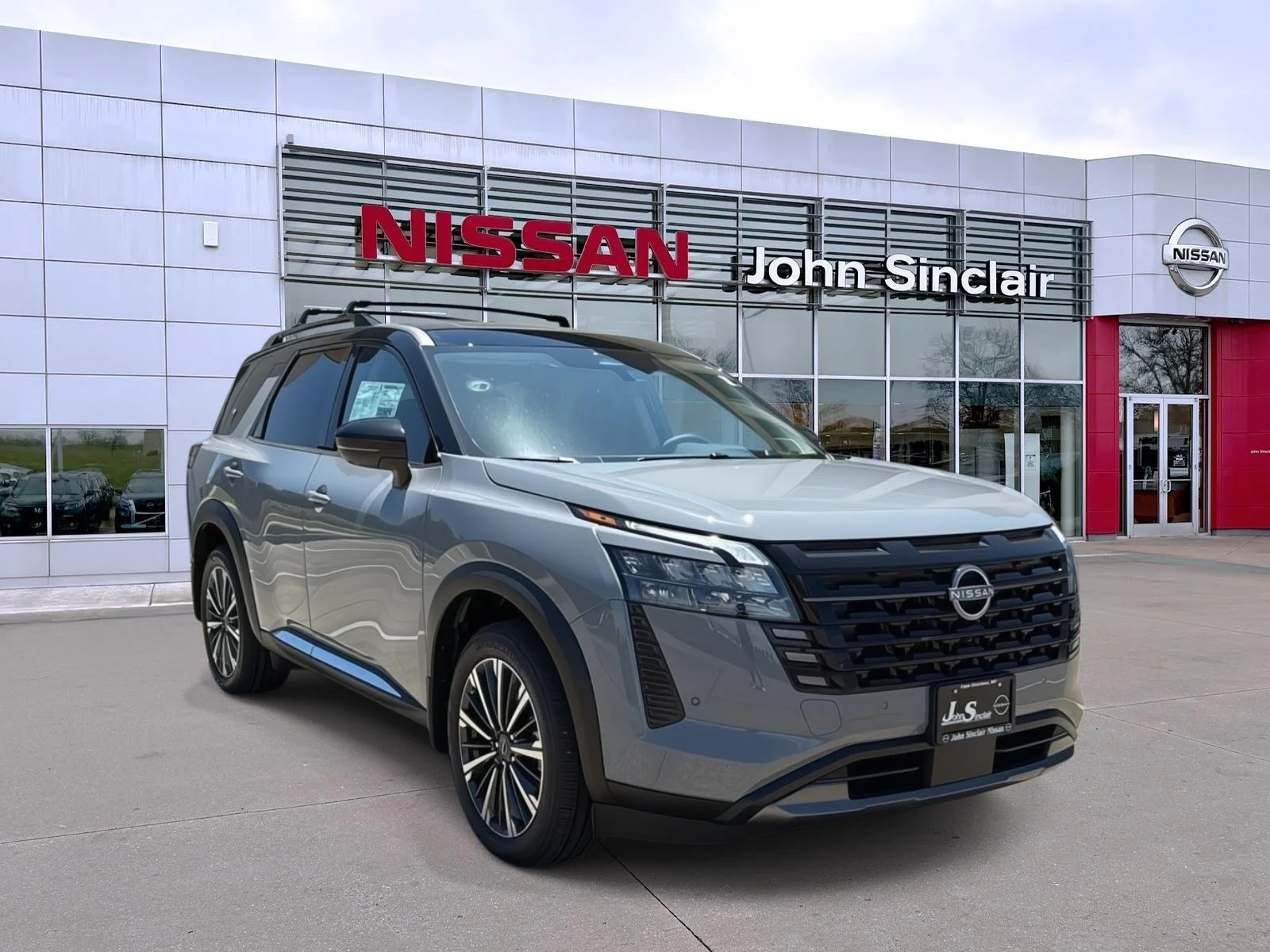 New 2026 Boulder Gray Pearl/Super Black Nissan Platinum image 1