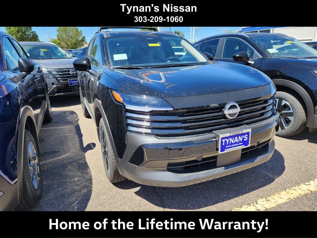 New 2026 Super Black Nissan SV image 1