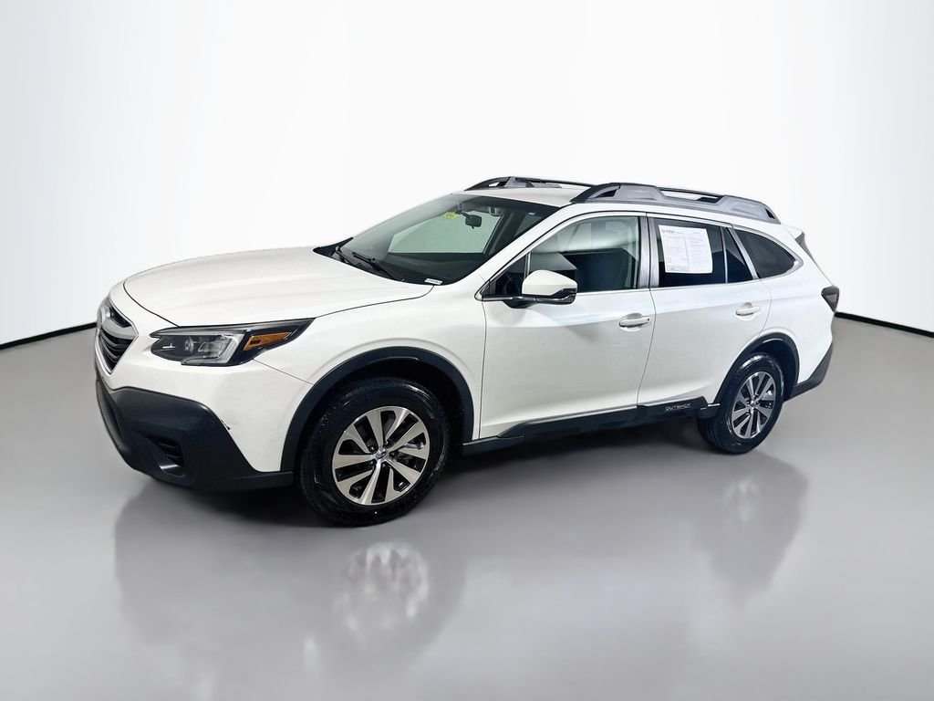 Used 2022 Crystal White Pearl Subaru Premium image 3