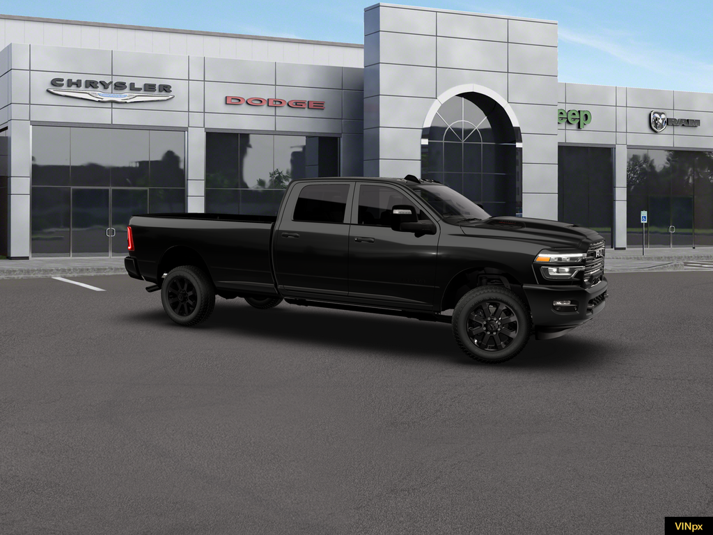 New 2026 Diamond Black Crystal Pearl-Coat Exterior Paint RAM Laramie image 9