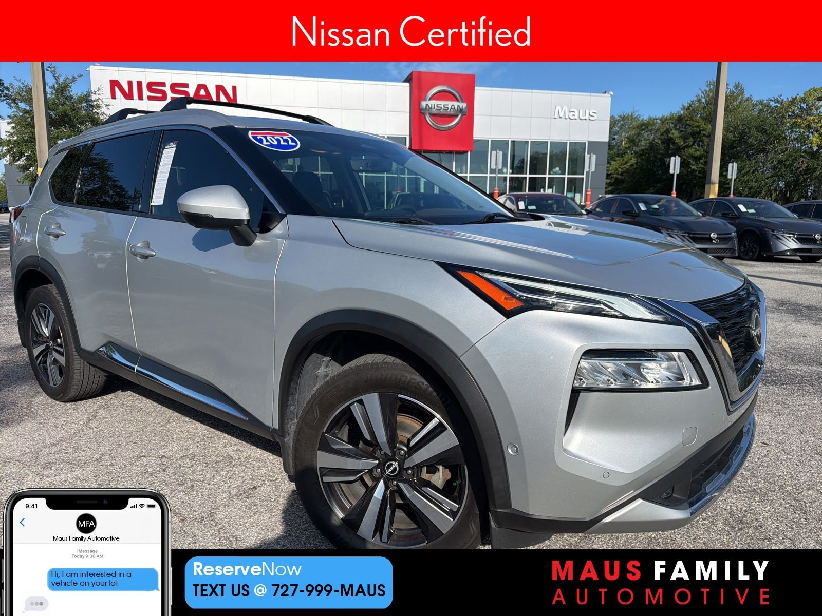 2022 Nissan Rogue Platinum