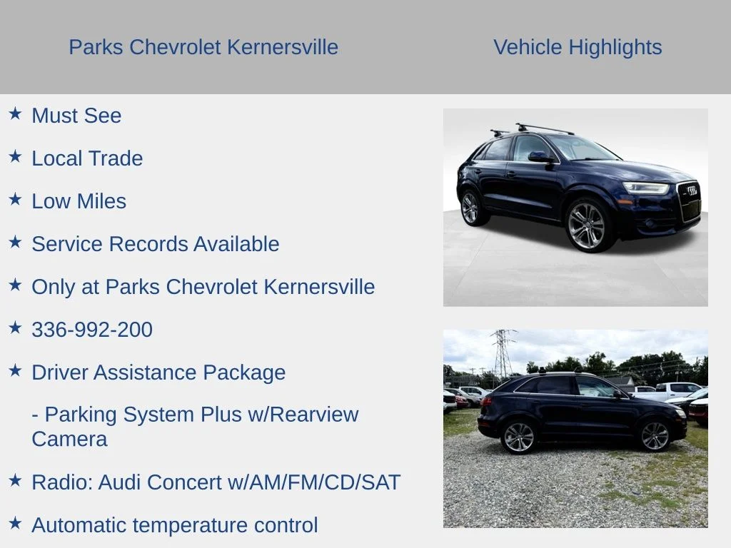 Used 2015 Blue Audi 2.0T Premium Plus image 6