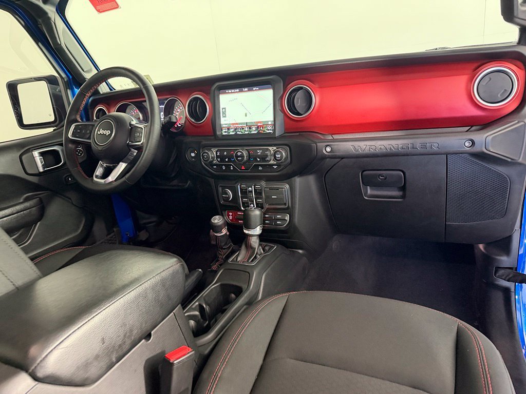 Used 2022 Blue Jeep Unlimited Rubicon image 15