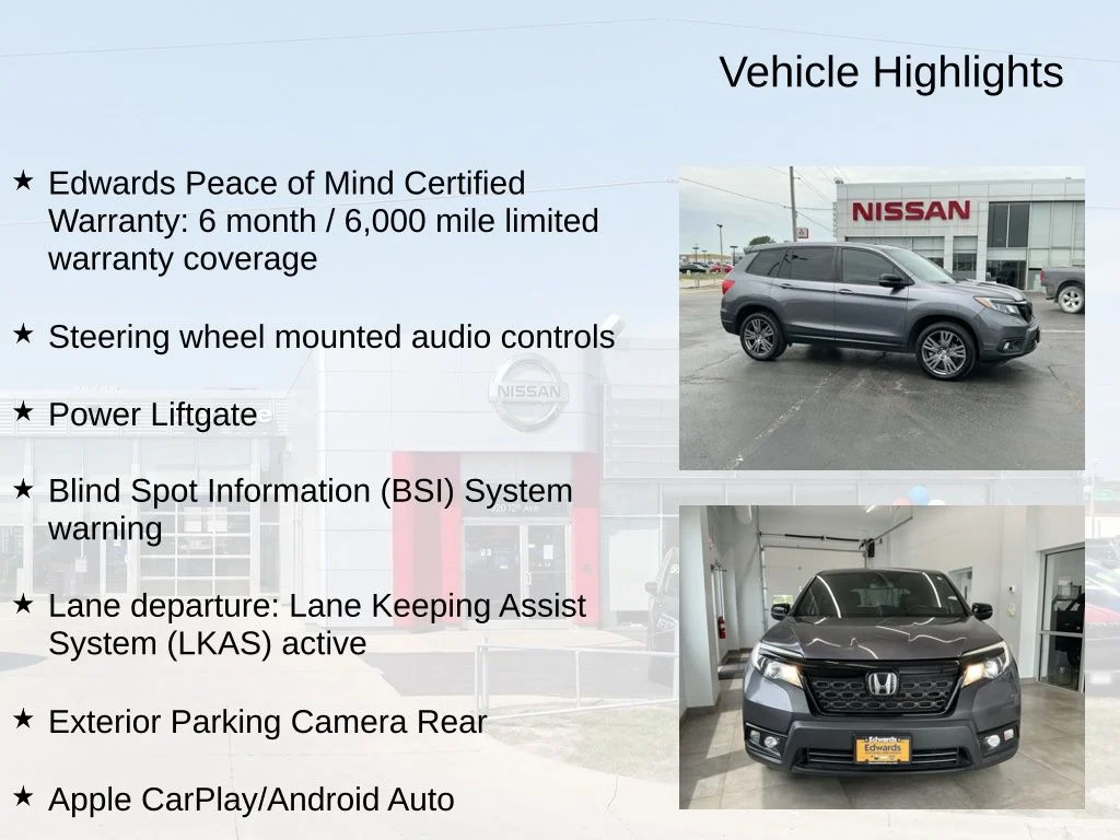 Used 2021 Gray Honda EX-L image 7