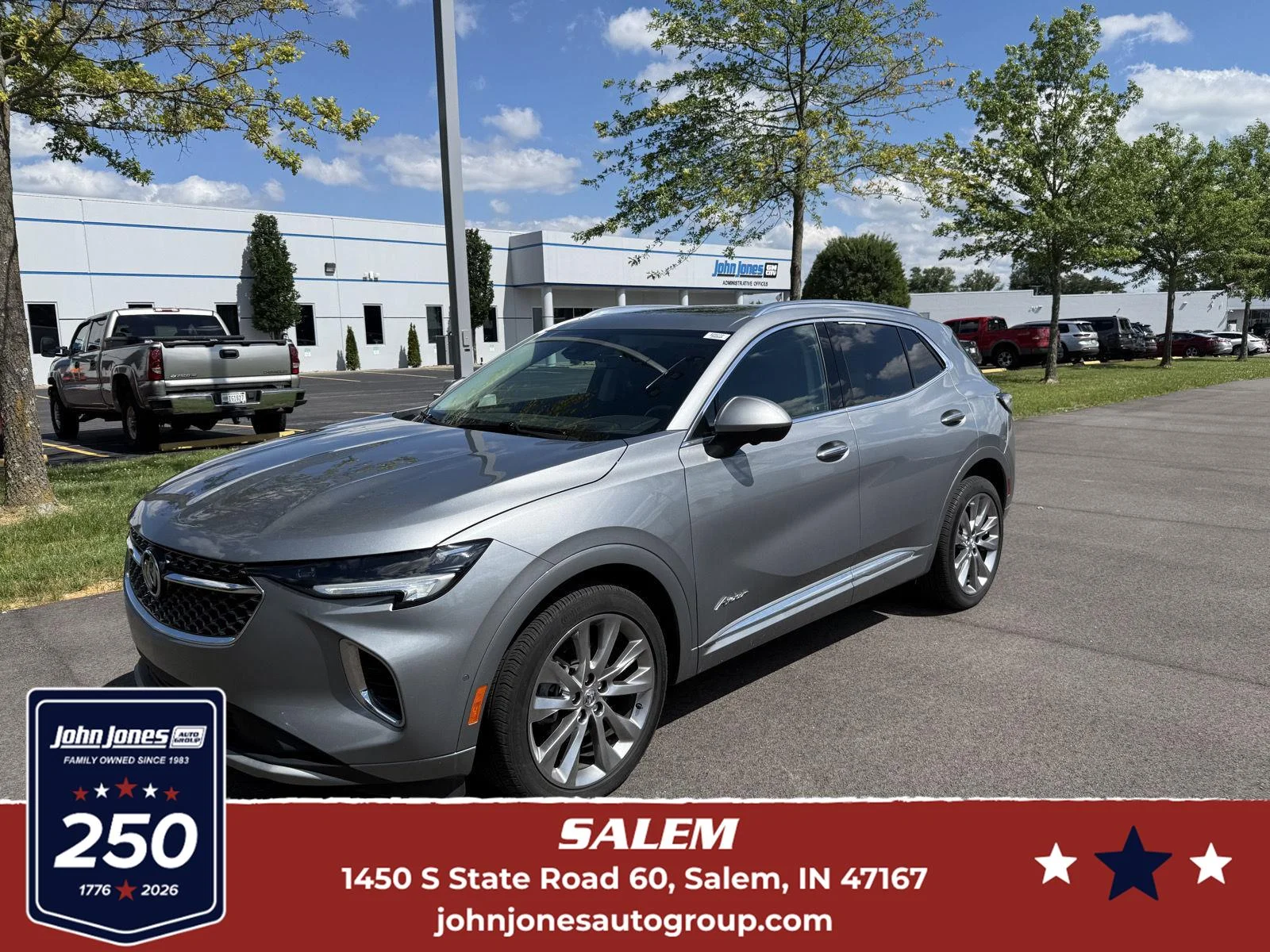 Used 2023 Moonstone Gray Metallic Buick Avenir image 1