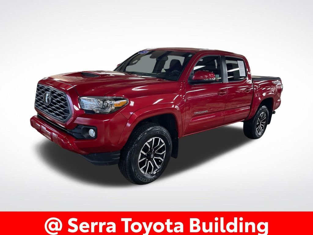Certified Used 2023 Red Toyota TRD Sport image 1