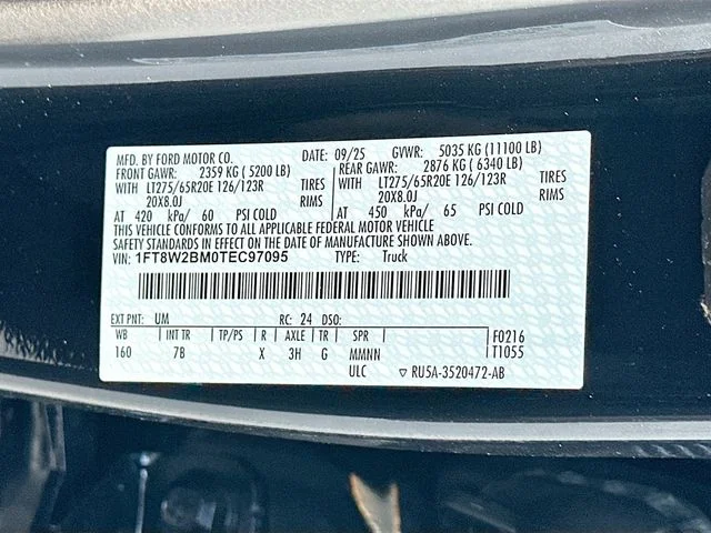 New 2026 Black Metallic Ford Platinum image 21