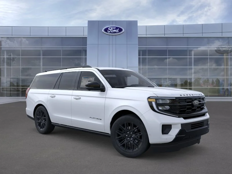 New 2026 Star White Metallic Tri-Coat Ford MAX Platinum® image 54