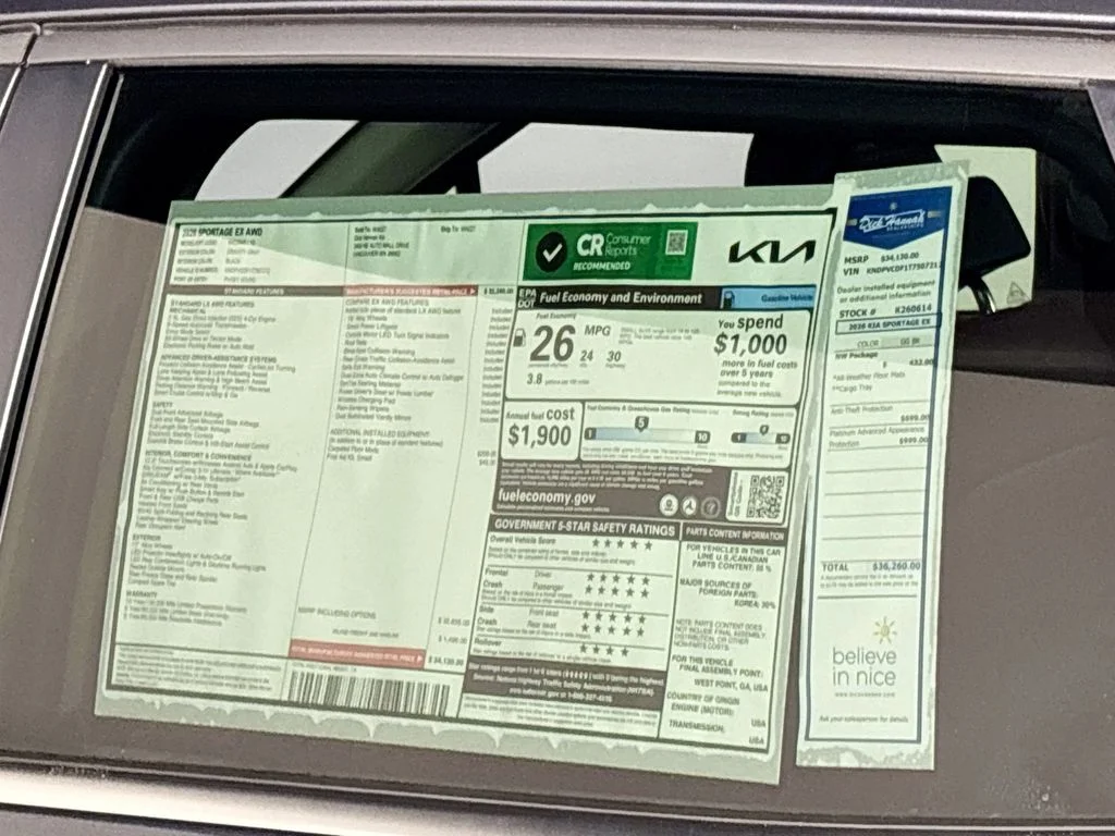 New 2026 Gravity Gray Kia EX image 23