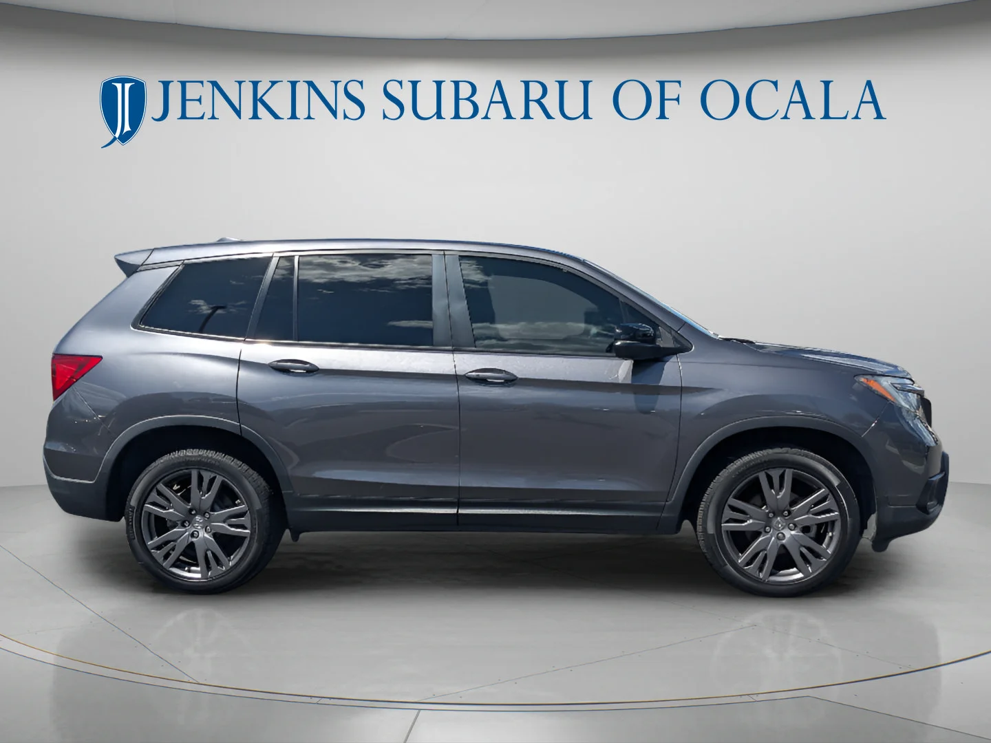 Used 2021 Obsidian Blue Honda EX-L image 2