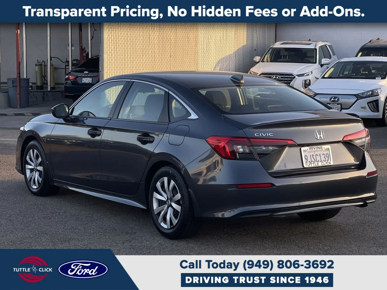 Used 2024 Gray Honda LX image 13