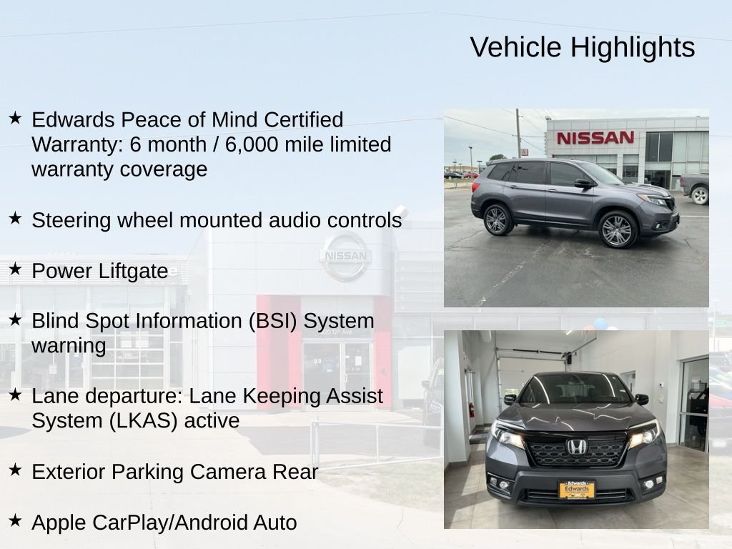 Used 2021 Gray Honda EX-L image 7