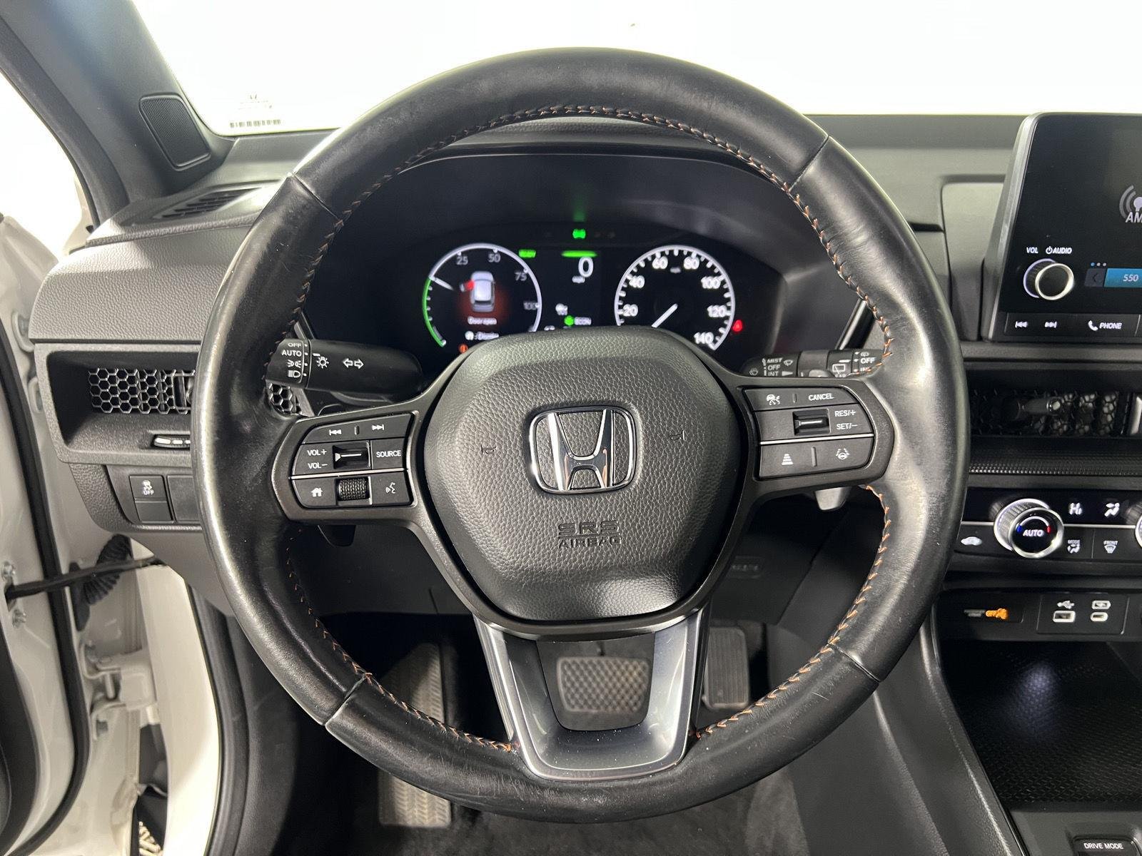 Used 2024 Platinum White Pearl Honda Sport image 2
