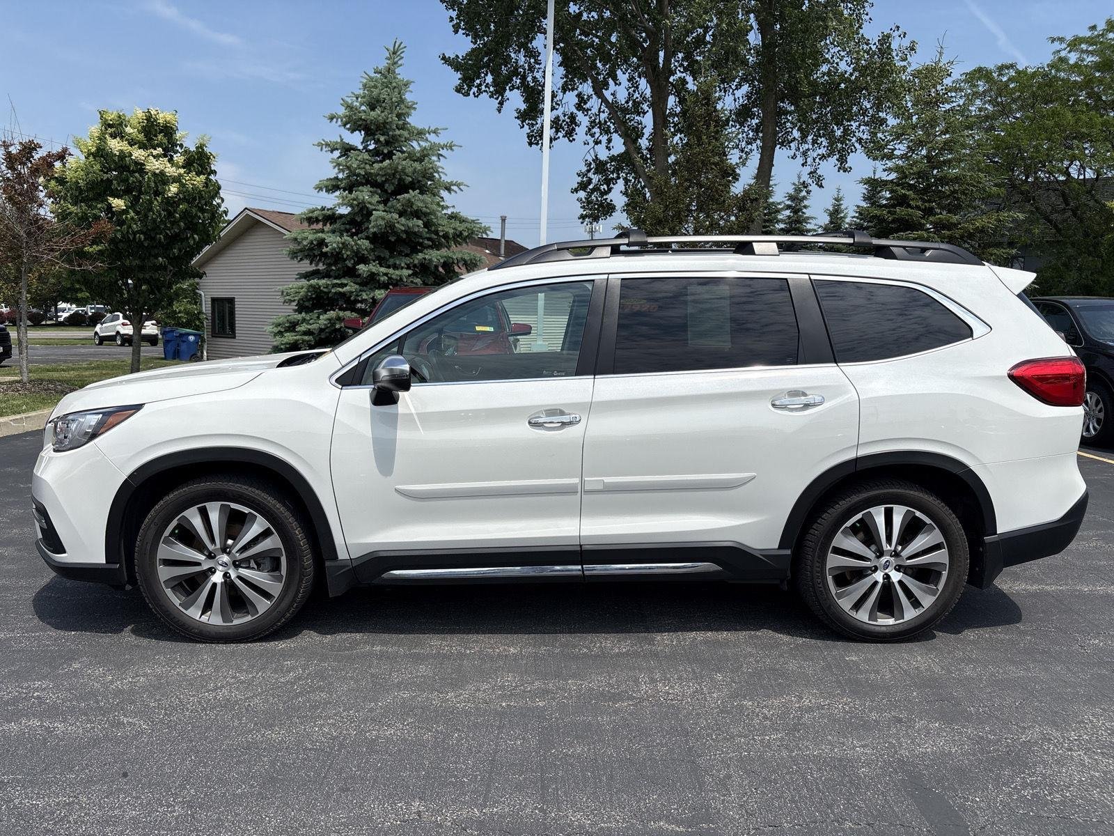 Used 2021 Crystal White Pearl Subaru Touring image 5