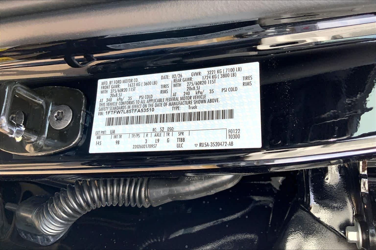 New 2026 Agate Black Metallic Ford Platinum® image 20