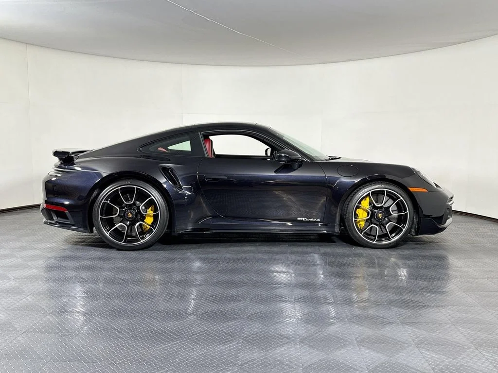 Used 2021 Jet Black Porsche Turbo S image 8