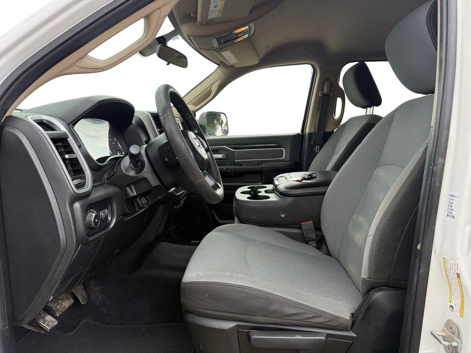 Used 2019 Bright White Clearcoat Ram Big Horn image 10