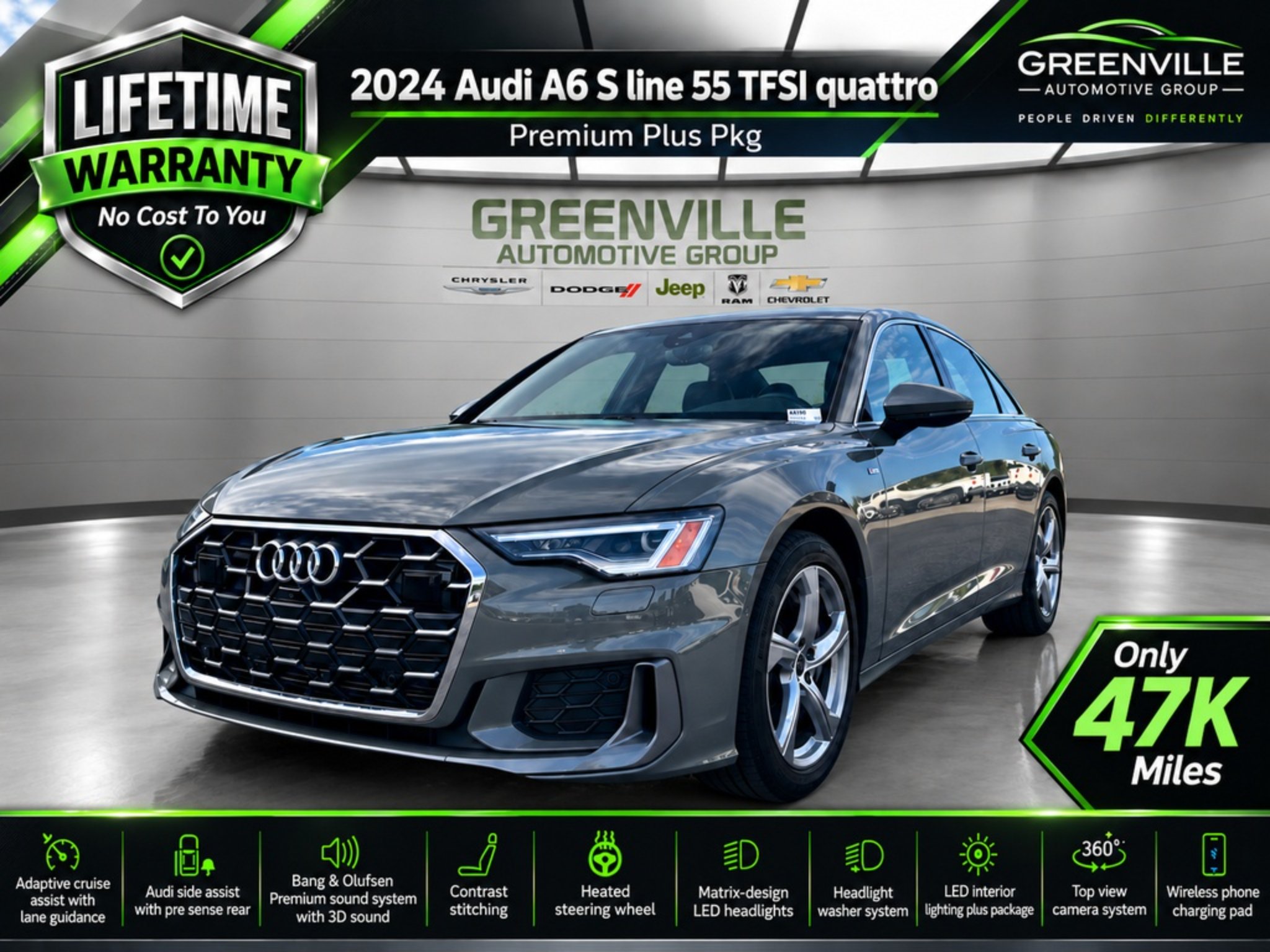 2024 Audi A6 Premium Plus