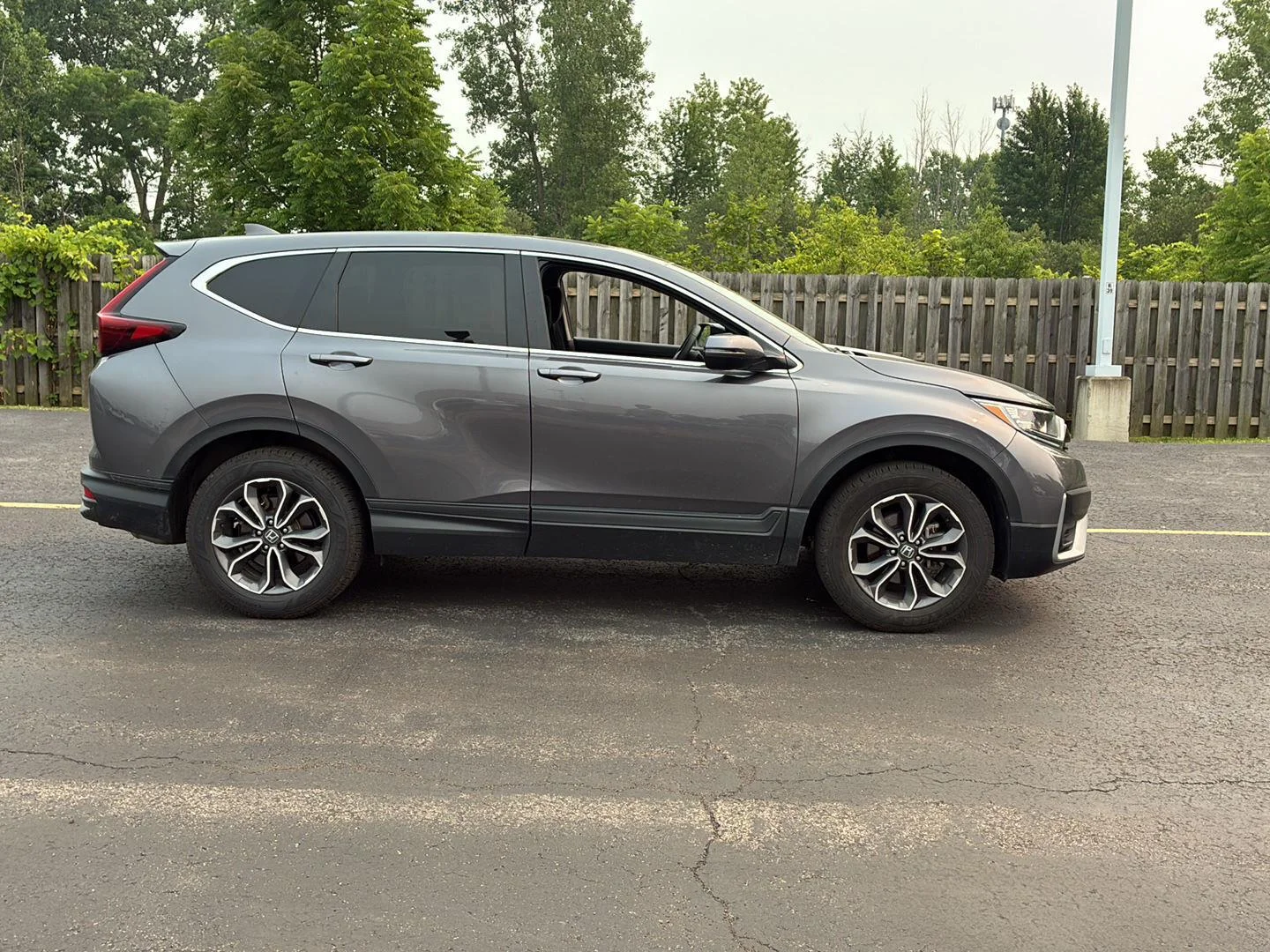 Used 2020 Modern Steel Metallic Honda EX image 16