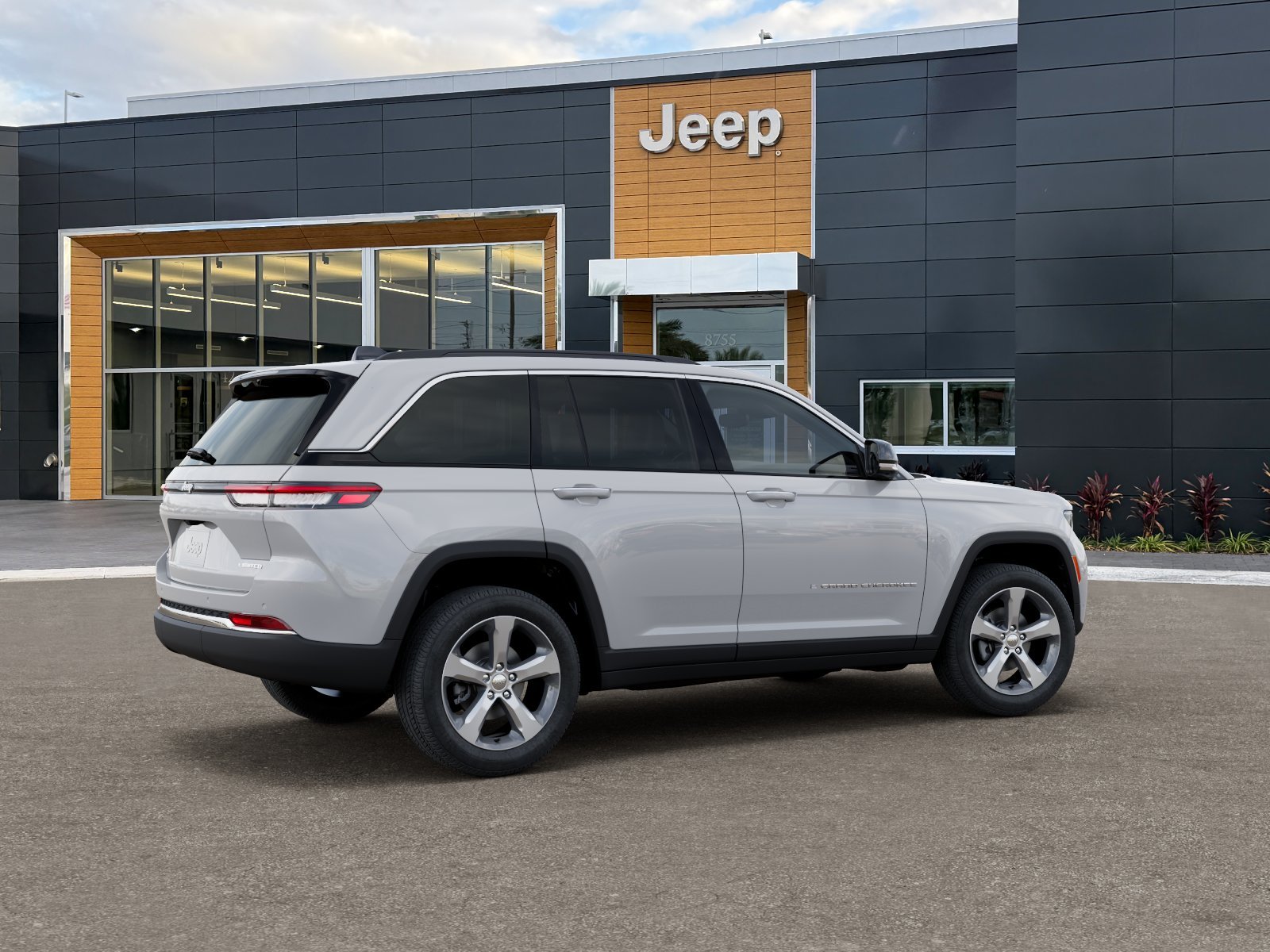 New 2026 Bright White Clear-Coat Exterior Paint Jeep Limited image 38