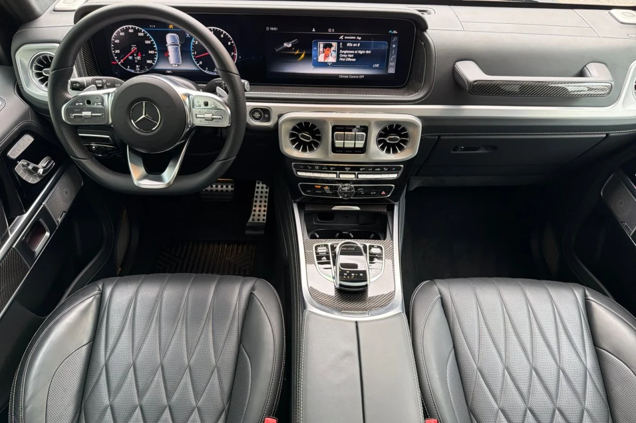 Certified Used 2022 Obsidian Black Metallic Mercedes-Benz G 550 image 12