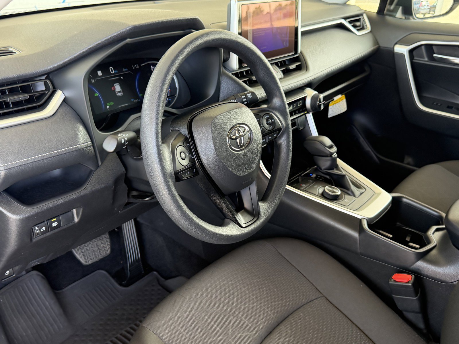 Certified Used 2025 Midnight Black Metallic Toyota Hybrid XLE image 19