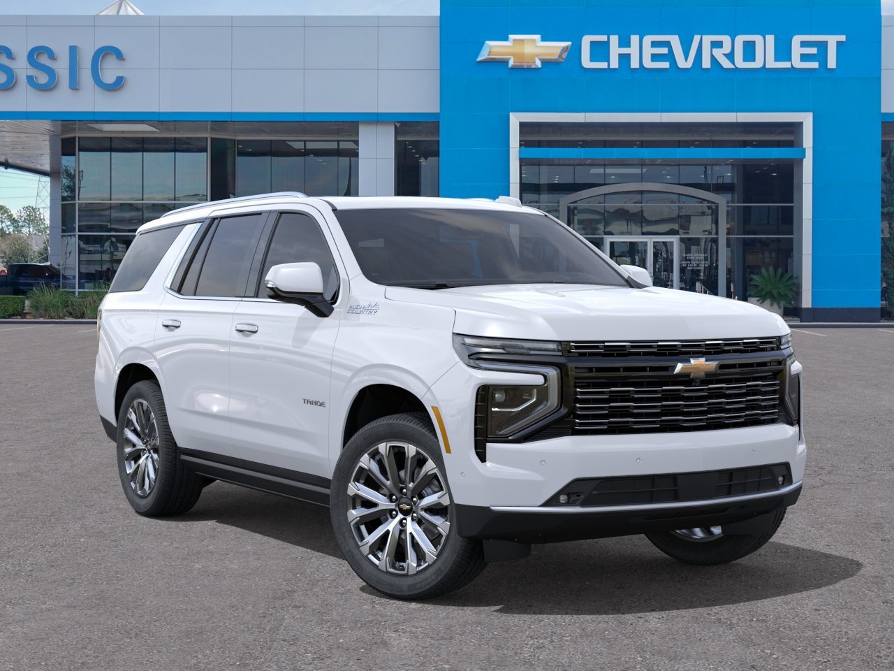 2026 Chevrolet Tahoe High Country White at Classic Elite Chevrolet Sugar Land