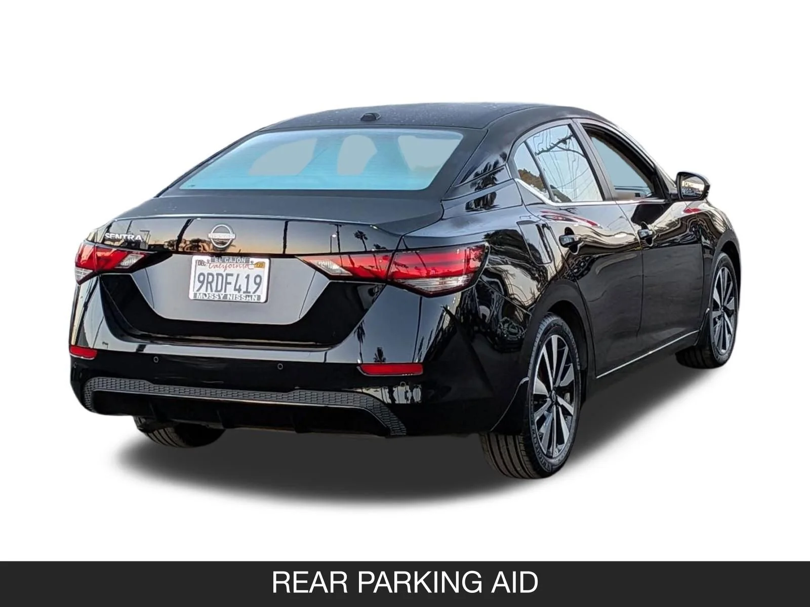 Used 2025 Super Black Nissan SV image 8