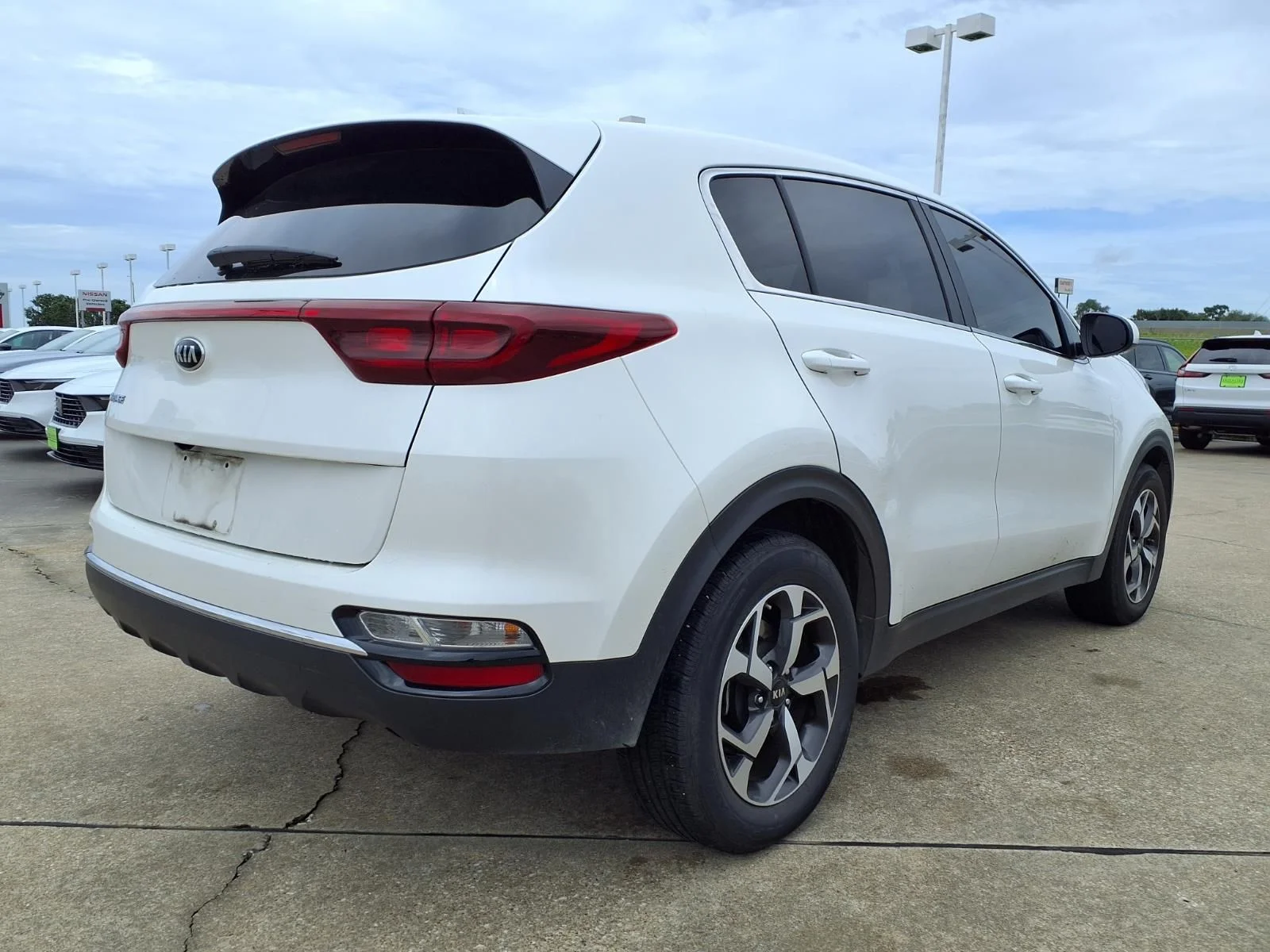 Used 2021 White Kia LX image 6