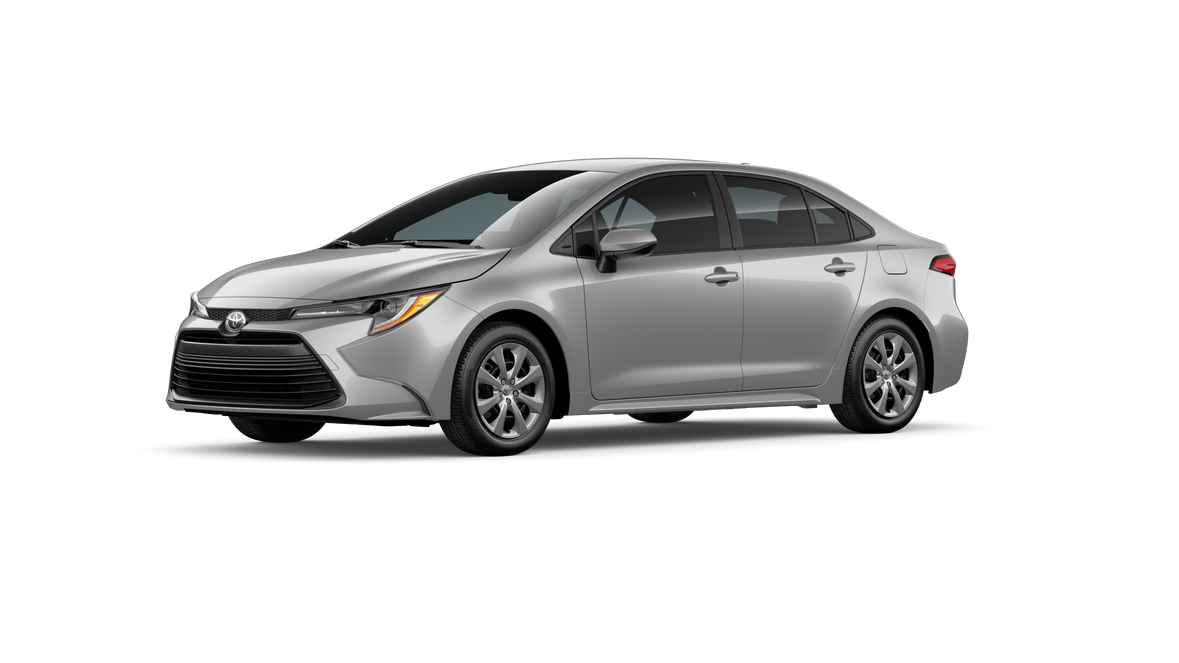New 2026 Classic Silver Metallic Toyota LE image 24