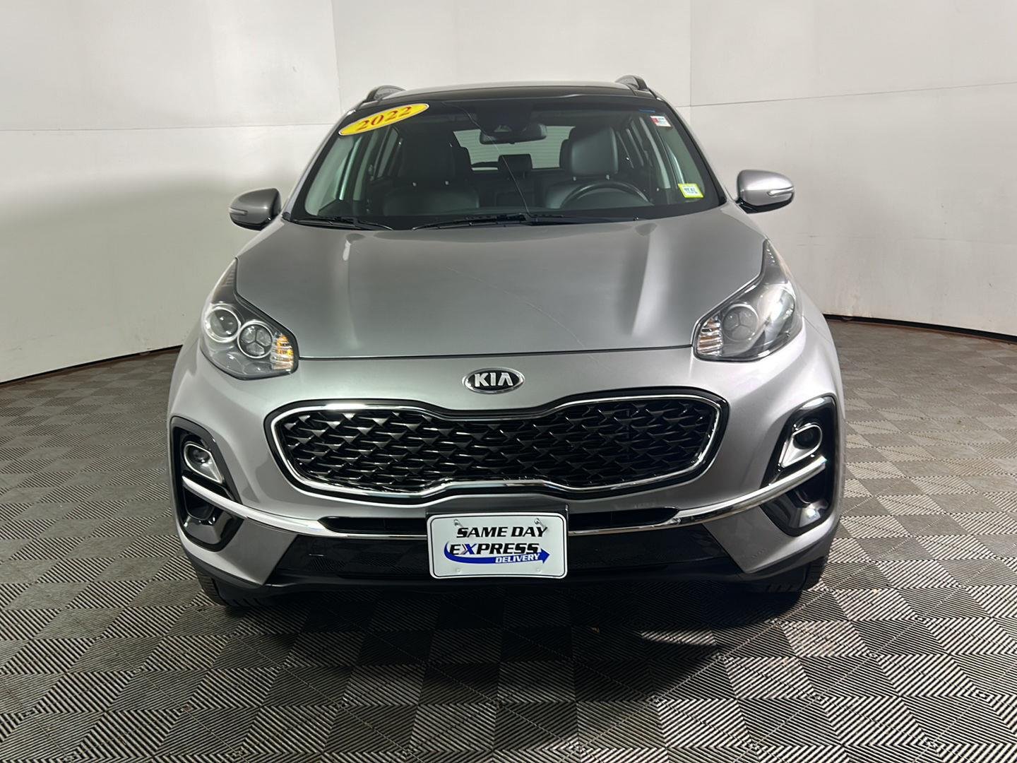 Used 2022 Steel Gray Kia EX image 12
