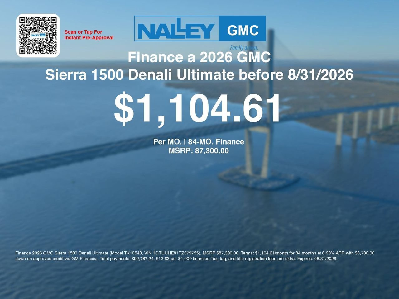 New 2026 Coastal Dune GMC Denali Ultimate image 6