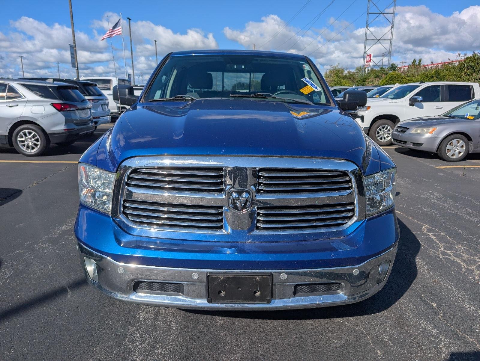 Used 2018 Blue Streak Pearlcoat Ram Big Horn image 2