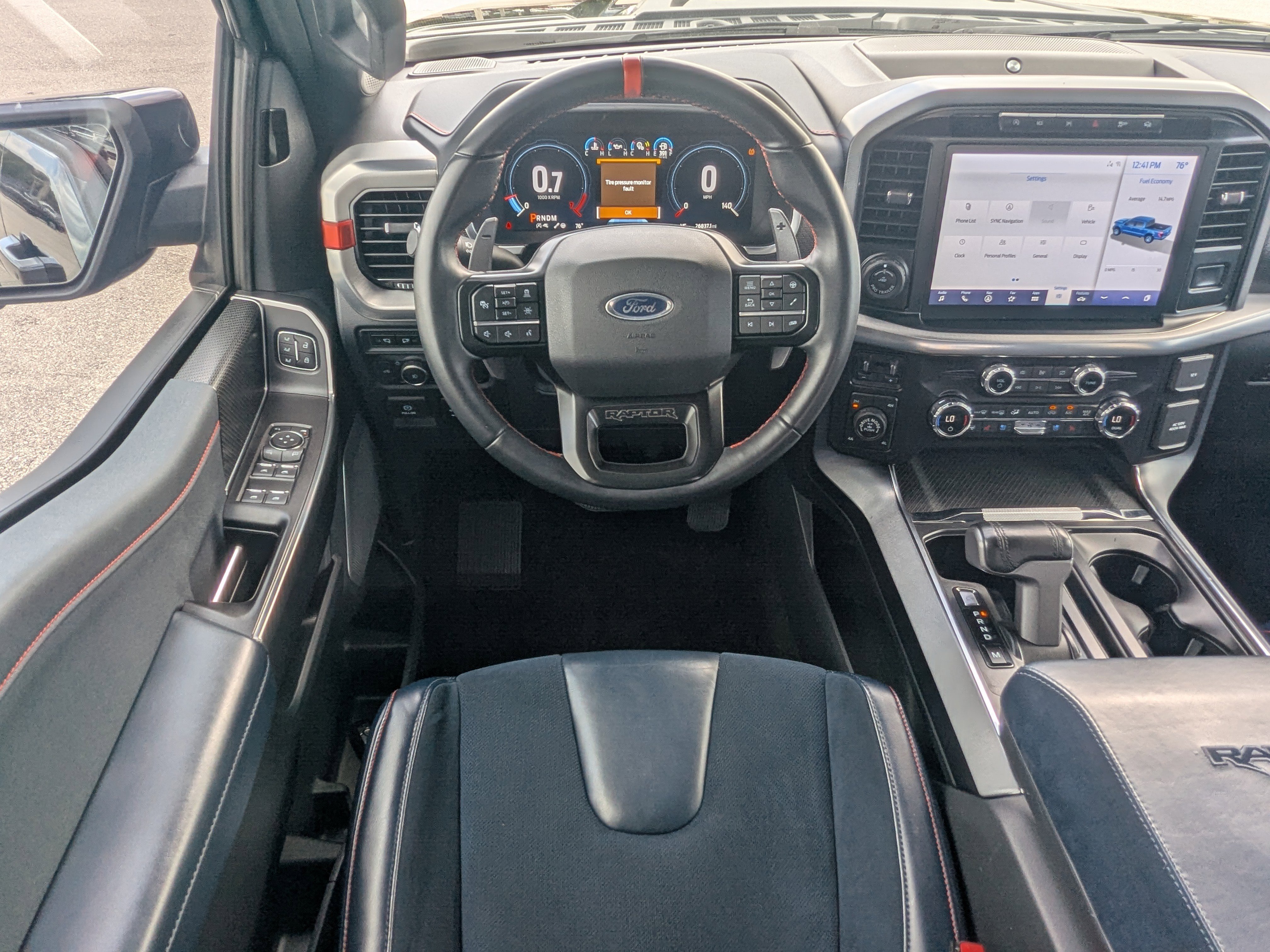 Used 2021 Antimatter Blue Metallic Ford Raptor image 23