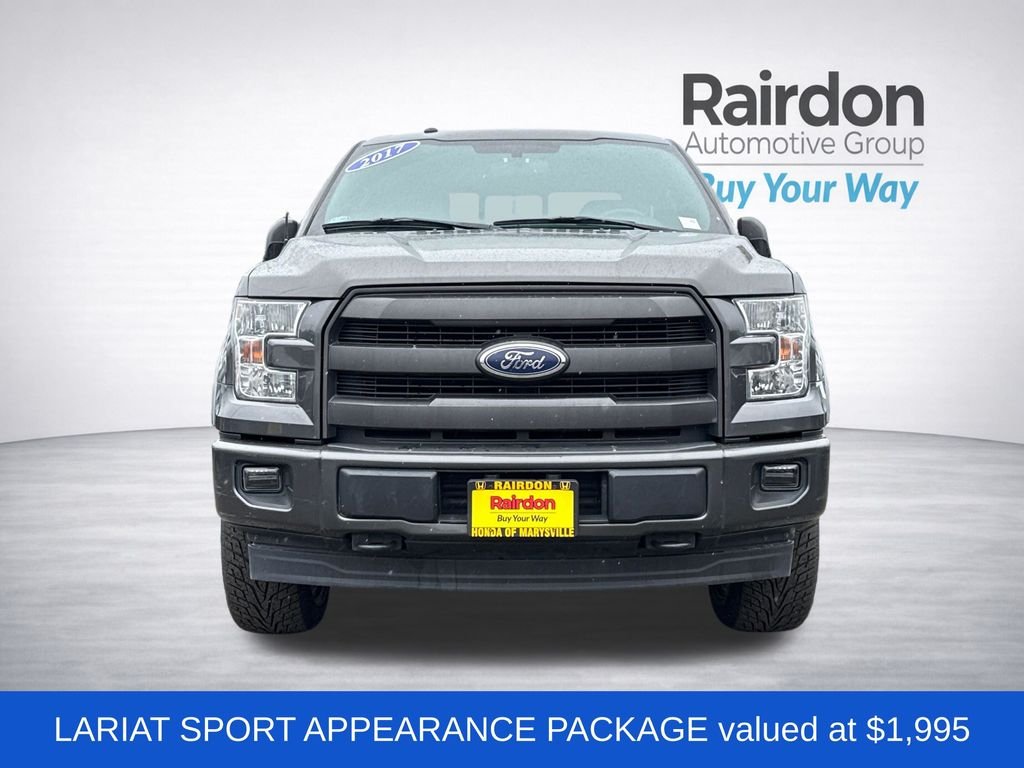 Used 2017 Gray Ford Lariat image 2