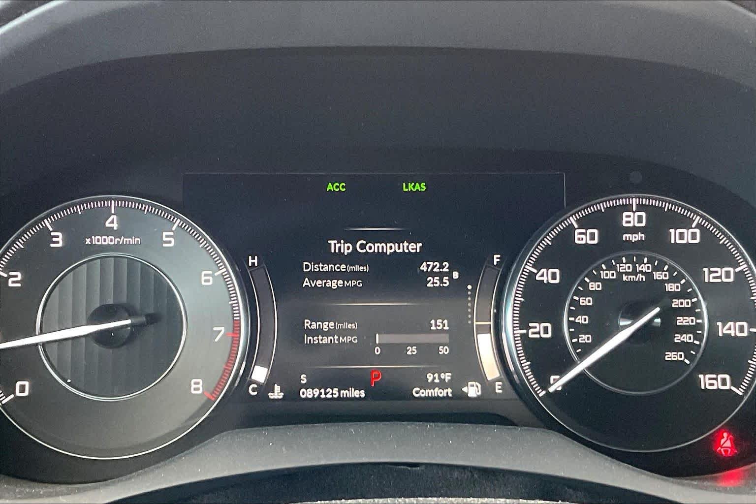 Used 2019 Gunmetal Metallic Acura w/Advance Pkg image 25