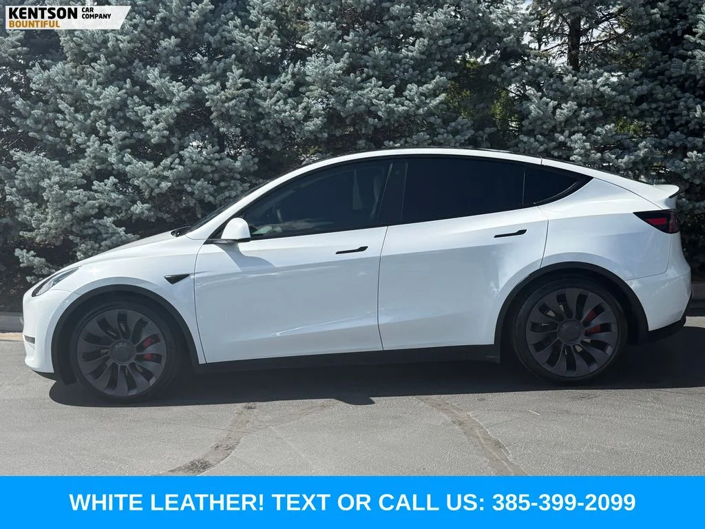 Used 2023 White Tesla Performance image 4