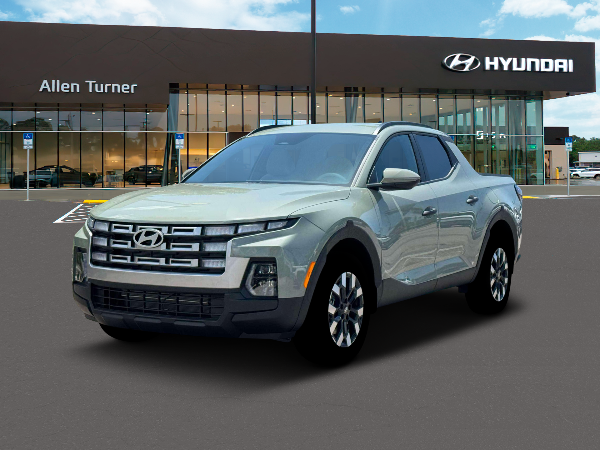 New 2026 Sage Gray Hyundai SEL FWD image 1