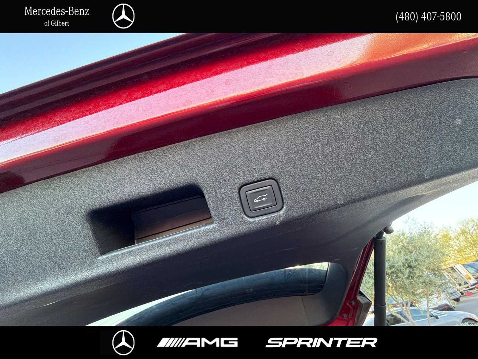 Used 2025 Red GMC AT4 image 9