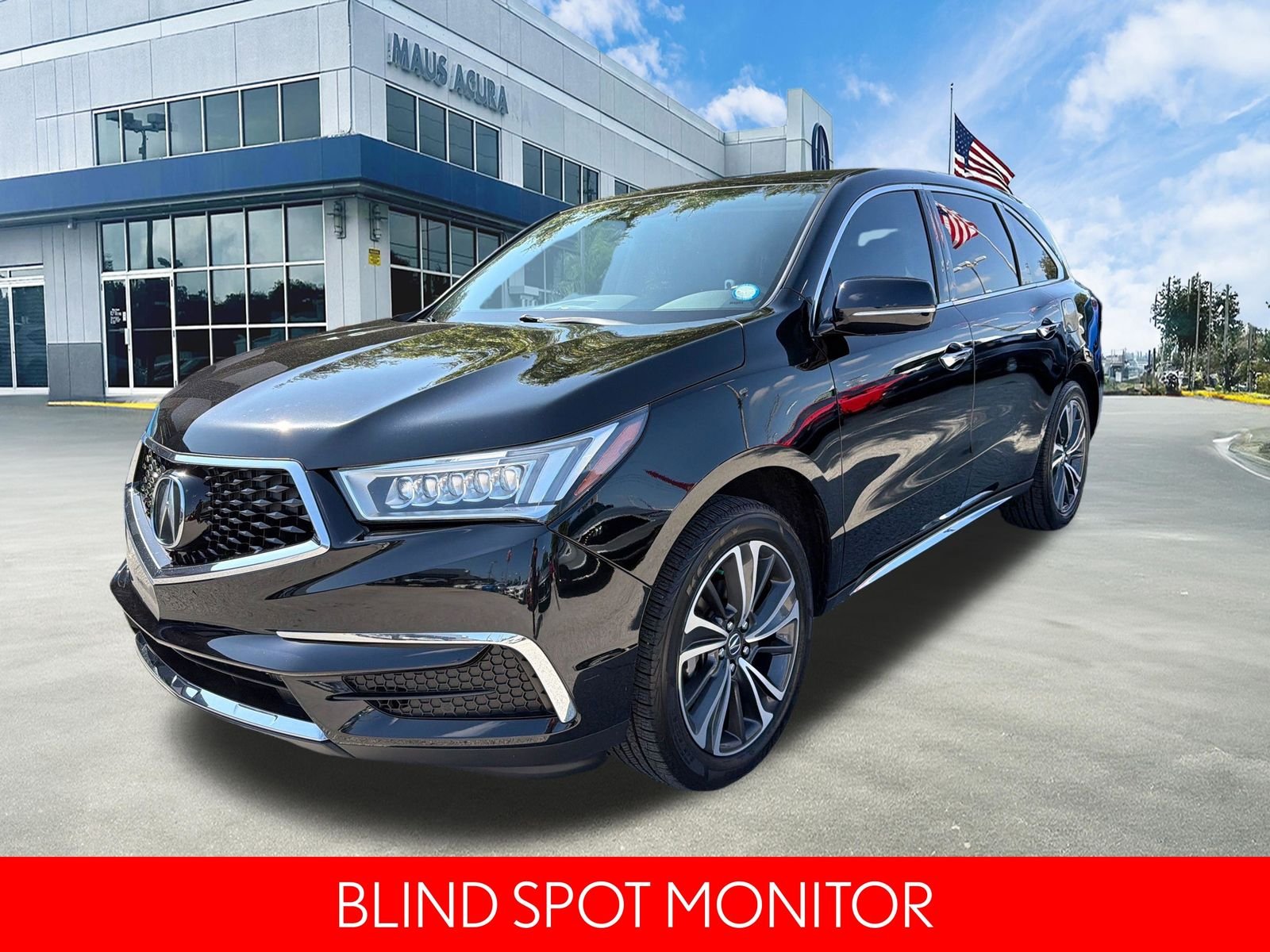 Used 2020 Black Acura Technology image 9