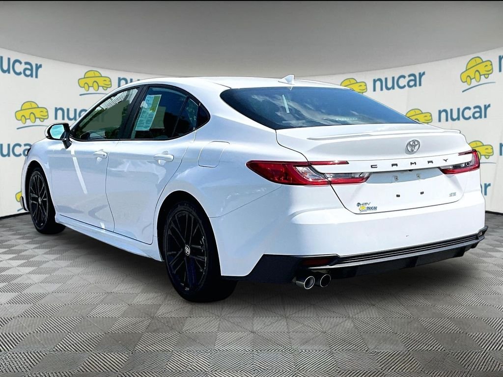 Used 2025 White Toyota SE image 4