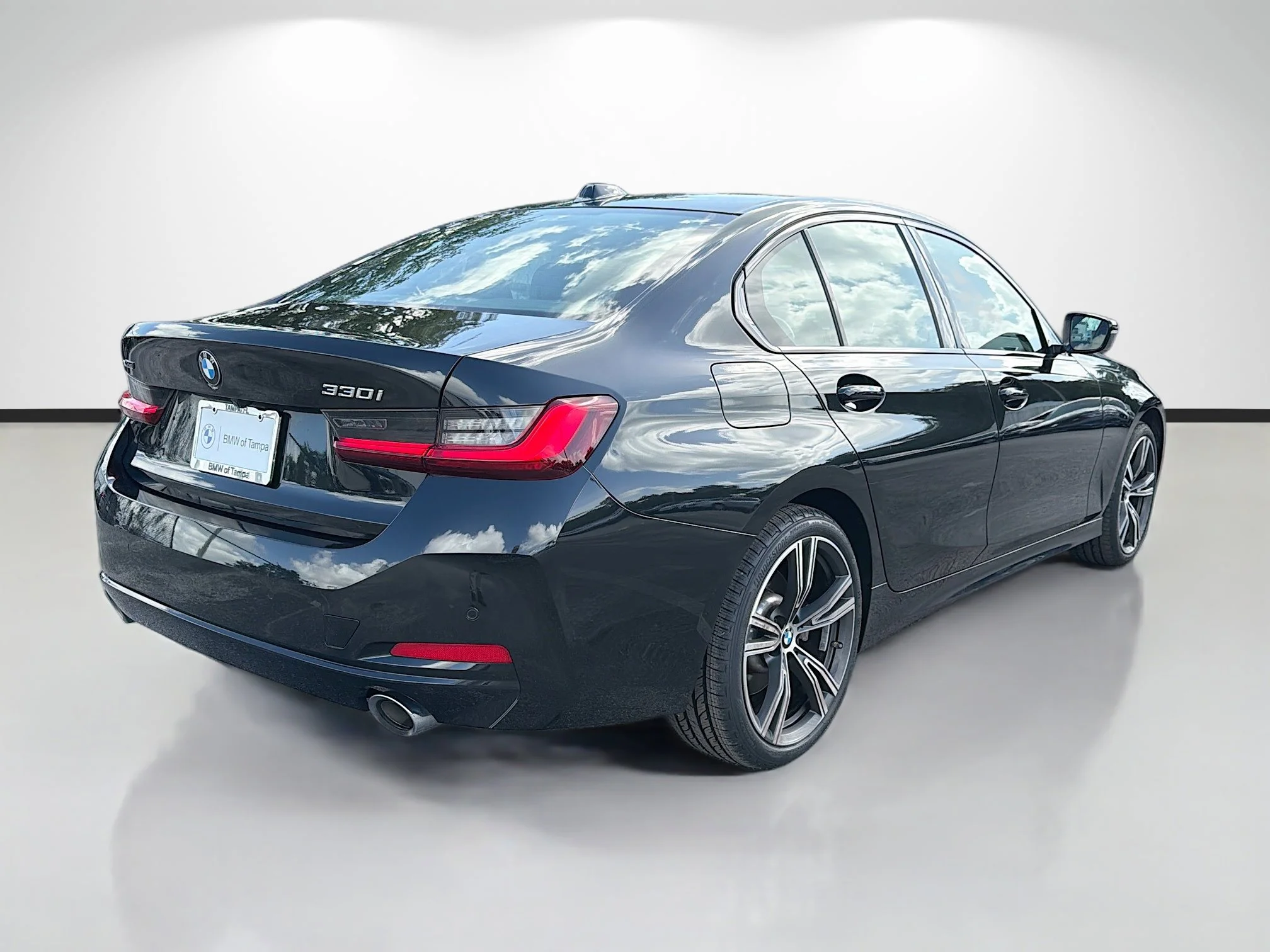 Certified Used 2023 Black Sapphire Metallic BMW 330i xDrive image 3