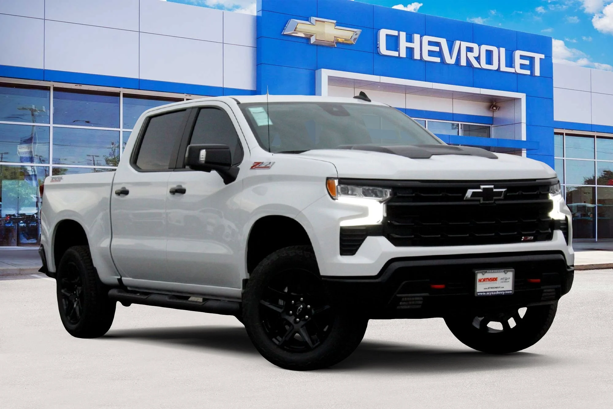 New 2026 White Chevrolet LT Trail Boss image 1
