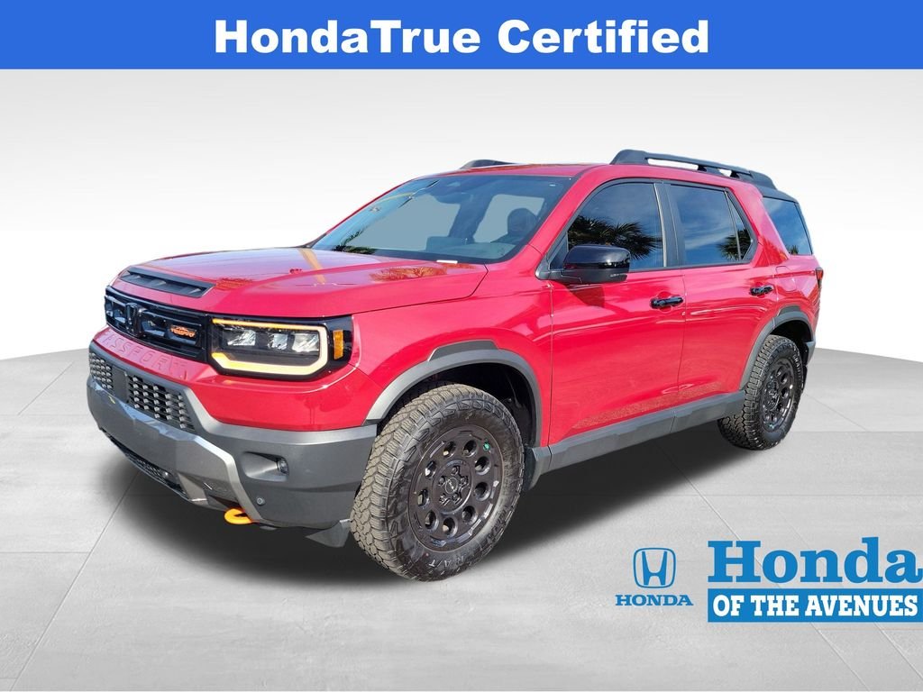 Certified Used 2026 Radiant Red Metallic II Honda TrailSport Blackout image 2