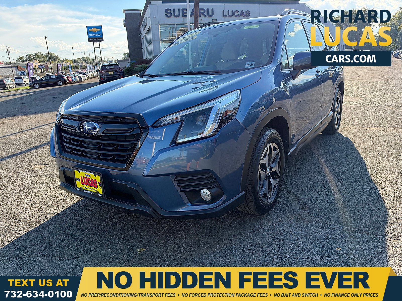 Horizon Blue Pearl 2023 Subaru Forester SUV / Crossover All-Wheel Drive 